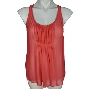 Broadway & Broome Sleeveless Silk Top Size Small
